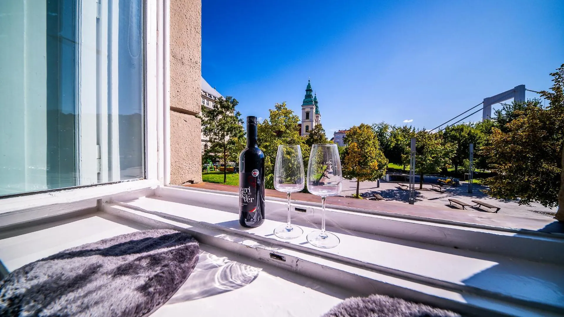 Budapest Downtown Riverfront Apartment